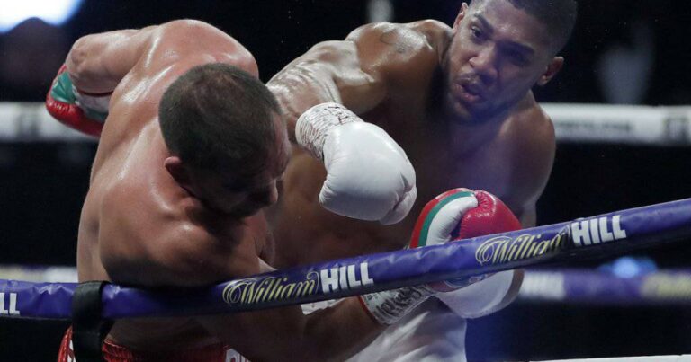 Anthony Joshua a reușit un KO de senzație în lupta de aseară!