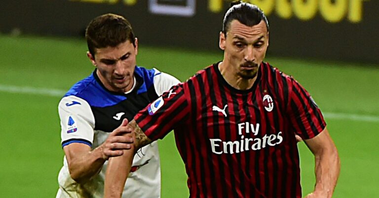 Umilință pentru AC Milan! Zlatan Ibrahimovic, neputincios în fața Atalantei